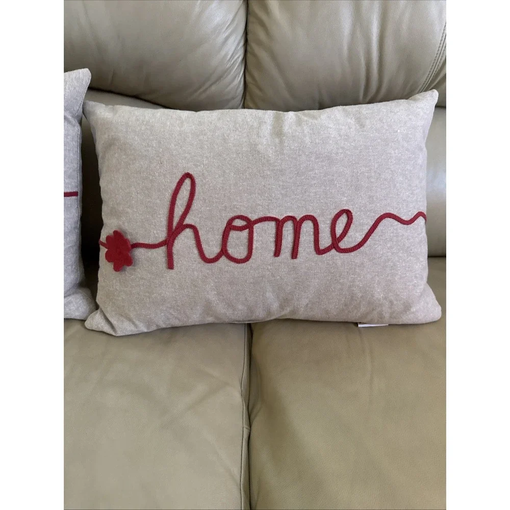 Devi Designs Lumbar Throw Pillows- 20X14